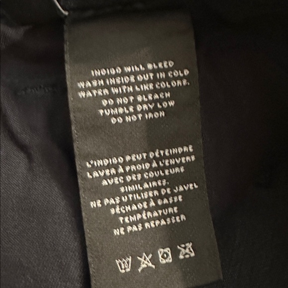 NEW J Brand Lillie High Rise Crop Dark Blue Skinny Stretch Button Fly Jeans 32 - Picture 13 of 16